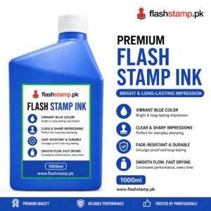 Blue Flash Stamp Ink - 1000ml