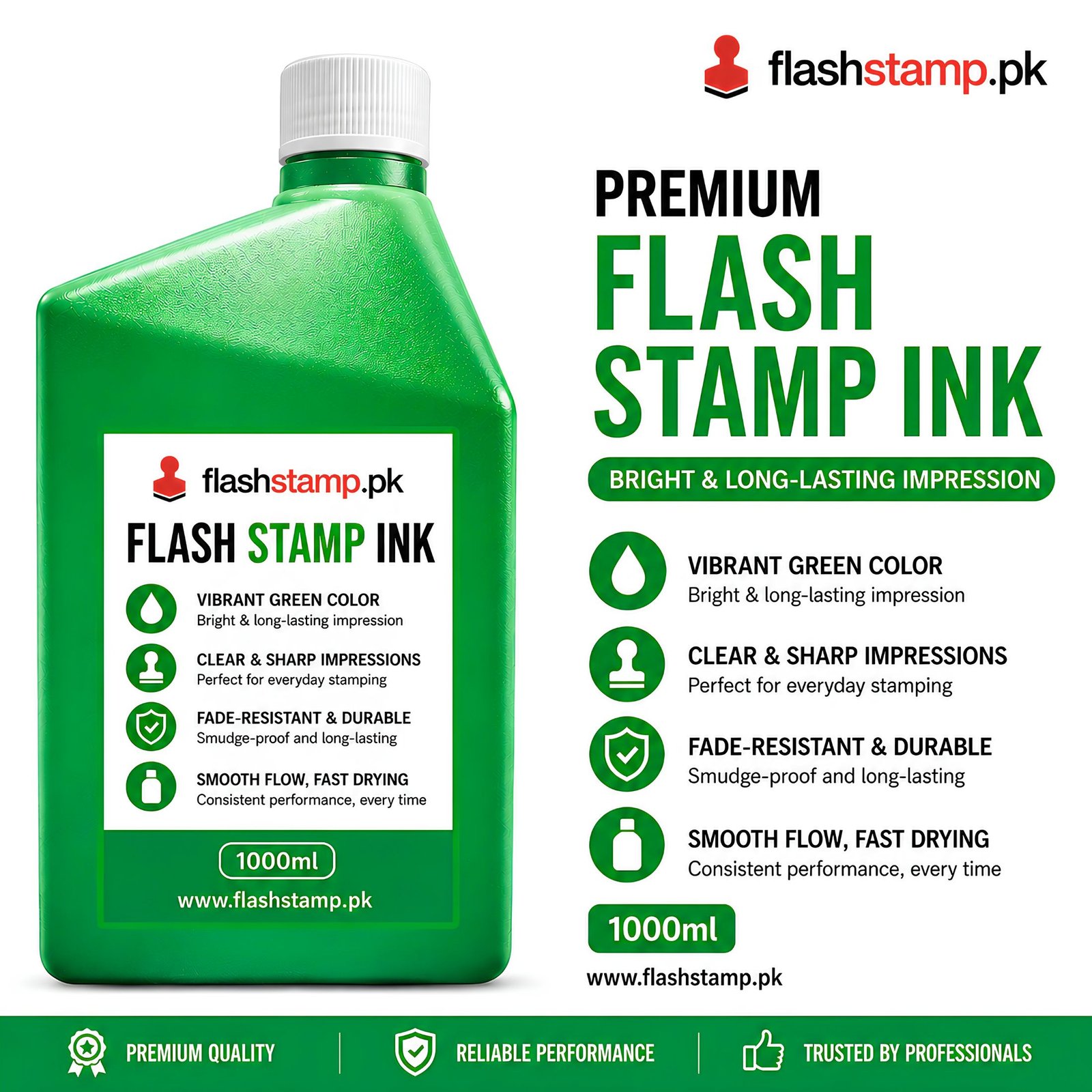 Green Flash Stamp Ink - Image 2
