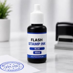 Blue Flash Stamp Ink - 40ml