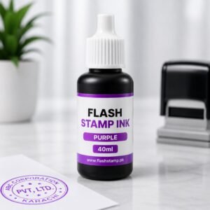 Purple Flash Stamp Ink - 40ml